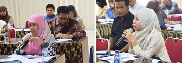 Dok. PKMK: Suasan diskusi sesi1-pertanyaan