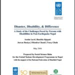disaster disability