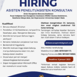 Open Recruitment Asisten Peneliti Divisi MBK